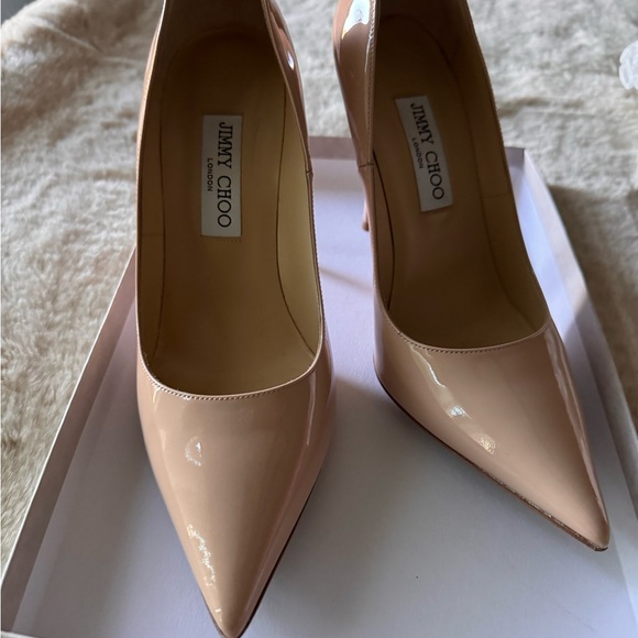 Jimmy Choo Abel nude stilettos - Picture 2 of 14
